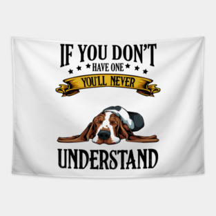 Basset Hound Tapestry