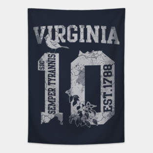 Virginia 10th State Virginian Tapestry