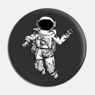 Astronaut Pin