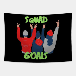 Squad Goals Tapestry