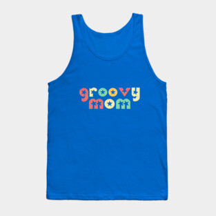 Groovy Mom Retro Tank Top