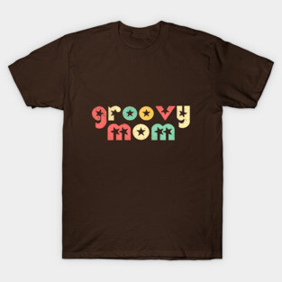 Groovy Mom Retro T-Shirt