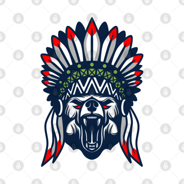 Bear native american by Tuye Project