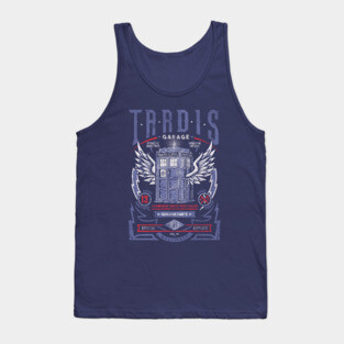 Tardis Garage Tank Top