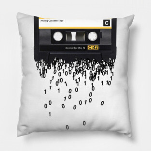 The death of the cassette tape Pillow