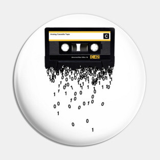 The death of the cassette tape Pin