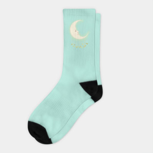 Dreaming Of The Moon Socks