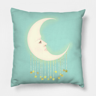 Dreaming Of The Moon Pillow