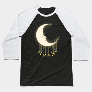 Dreaming Of The Moon Baseball T-Shirt