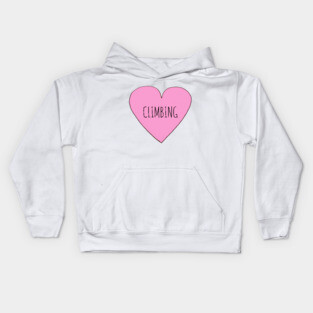 Love Climbing Kids Hoodie