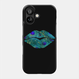 Peacock Kiss Phone Case