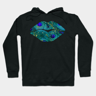 Peacock Kiss Hoodie