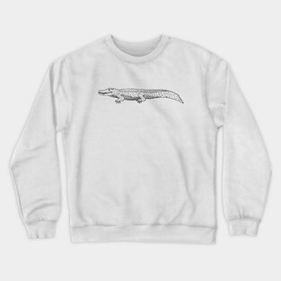 Saltwater Crocodile Crewneck Sweatshirt