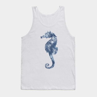 Sponge Seahorse Tank Top