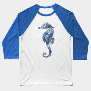 Sponge Seahorse Baseball T-Shirt