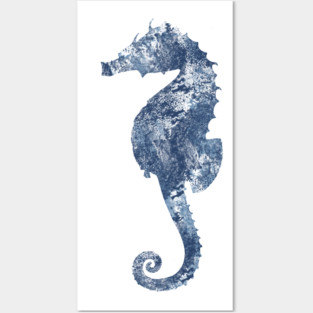 Sponge Seahorse Posters and Art