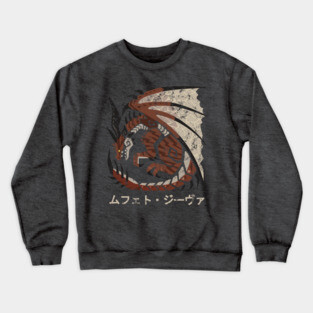 Monster Hunter World Iceborne Safi'jiiva Kanji Icon Crewneck Sweatshirt