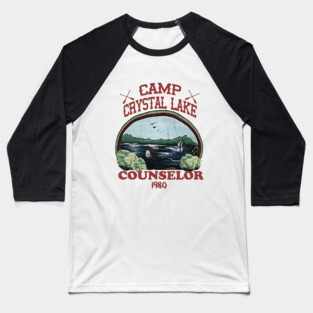 Crystal Lake Camp Counselor Baseball T-Shirt