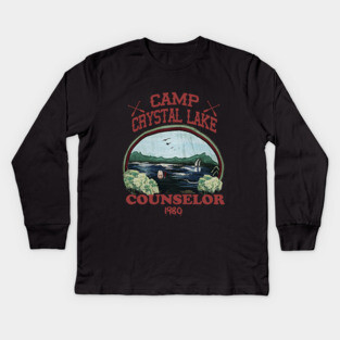Crystal Lake Camp Counselor Kids Long Sleeve T-Shirt