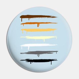 Bear Pride Colors Pin