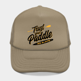 Trust Your Paddle Sticker Hat