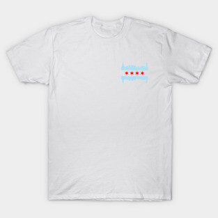 Chicago Flag Skyline Windy City T-Shirt