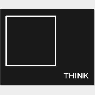 Think outside of the box t-shirt Posters and Art