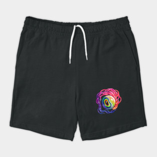 Rainbow Eyeball Shorts