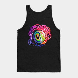 Rainbow Eyeball Tank Top