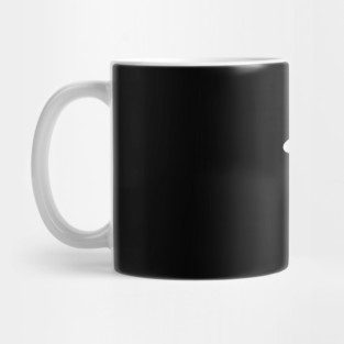 Choose Kindess Smile - White on Black Mug