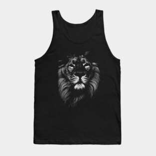 lion, indian lion Tank Top
