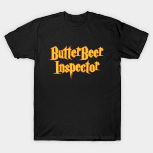 Gold ButterBeer Inspector T-Shirt
