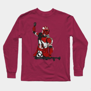 Coruscant Guard Heavy Clone Trooper Long Sleeve T-Shirt
