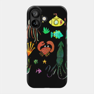 Nautical Bioluminescence Phone Case