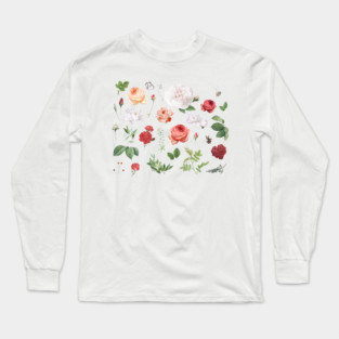 Floral pattern Long Sleeve T-Shirt
