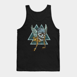 Viking Valkyrie and Valknut Tank Top