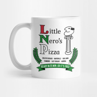 Little Nero's Pizza (White tee) Mug