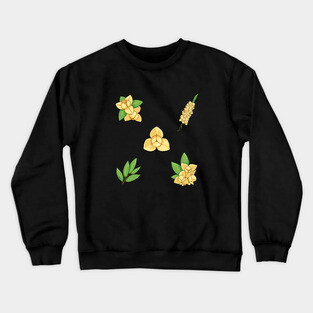 Khmer Rumdul Flower Crewneck Sweatshirt