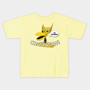 MST3K Crow "Croooow!" and "I'm Different" Kids T-Shirt