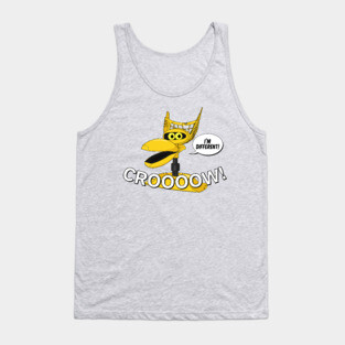 MST3K Crow "Croooow!" and "I'm Different" Tank Top