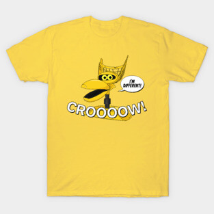 MST3K Crow "Croooow!" and "I'm Different" T-Shirt