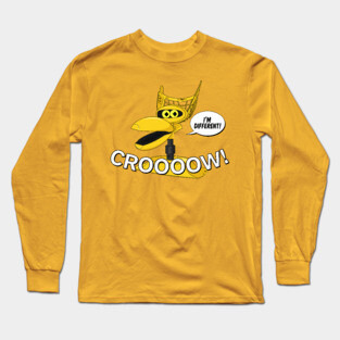 MST3K Crow "Croooow!" and "I'm Different" Long Sleeve T-Shirt