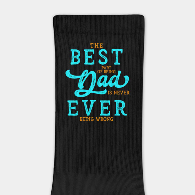 The Best Part of being Dad Funny Gift for Father's Day by creative