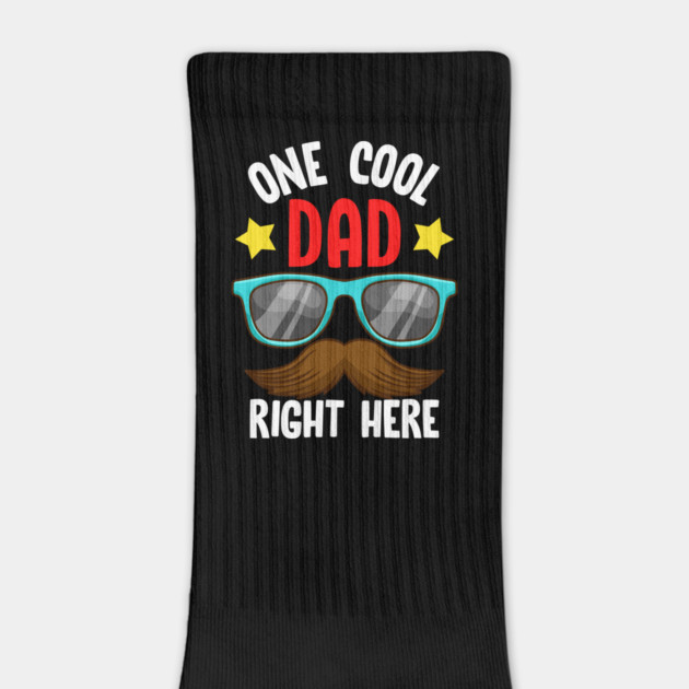 One Cool Dad Right Here! Funny Gift for Father’s Day by creative