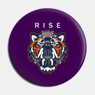 Rise Tiger Pin
