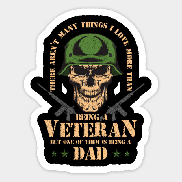 Veteran Daddy design for Father's Day Magnet by creative