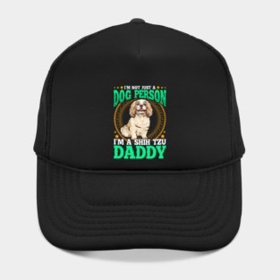 SHIH TZU Dad Design Fathers Day Hat