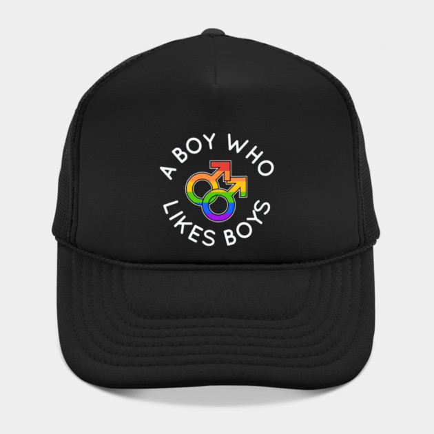 A Boy Who Likes Boys Gay Rainbow Pride Gift by creative