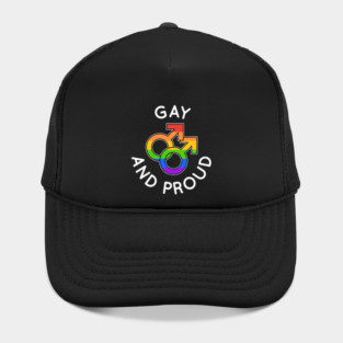 Gay and Proud LGBTQ Pride Equality Gift Hat