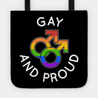 Gay and Proud LGBTQ Pride Equality Gift Tote